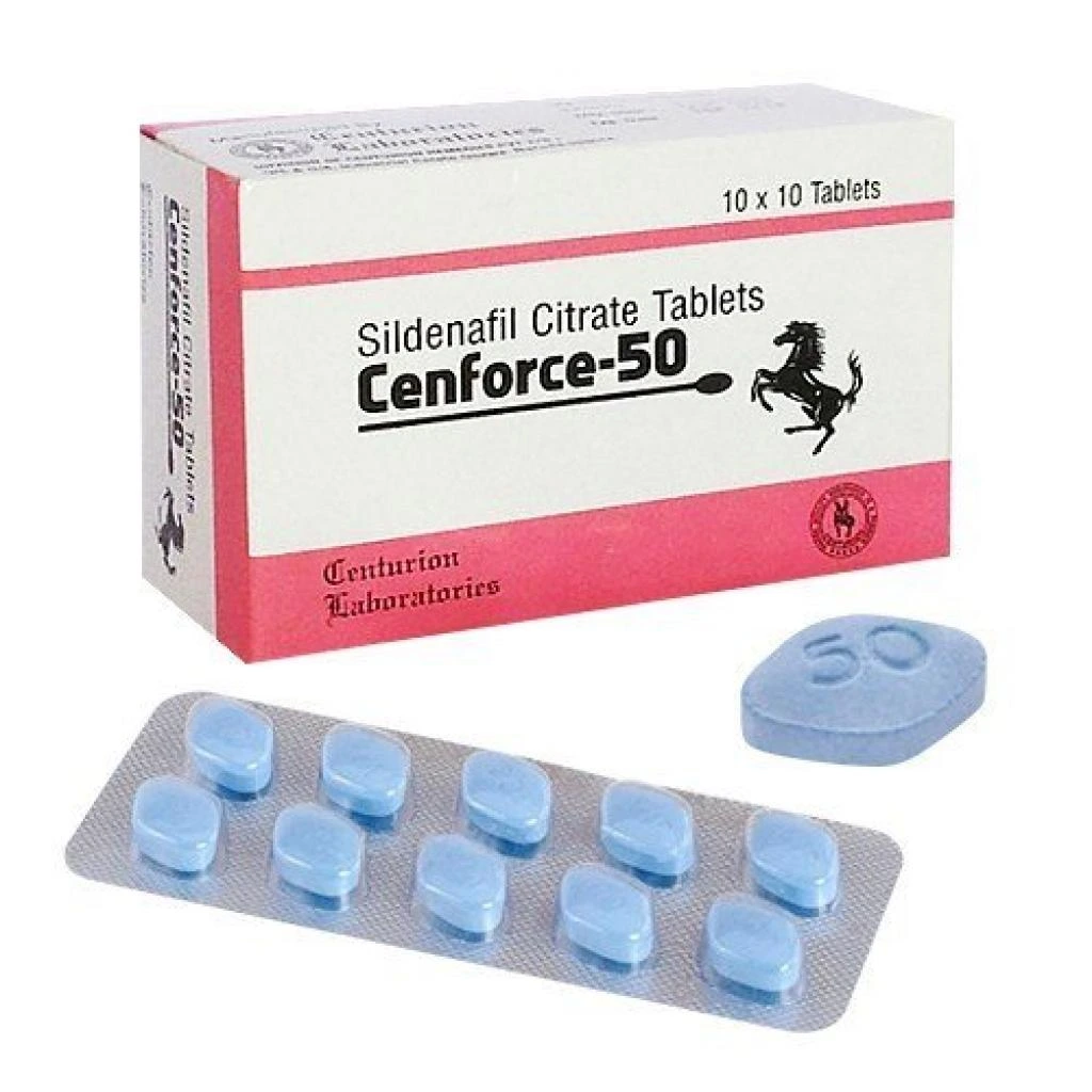Cenforce 50 mg Tablets (Sildenafil Citrate Tablets)